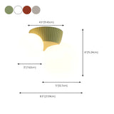 Red Resin Spherical Flush Mount Ceiling Light 2-Light #size