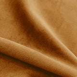 Red Scratch Resistant Frosted Velvet Sloped Arms Sofa Image - 9