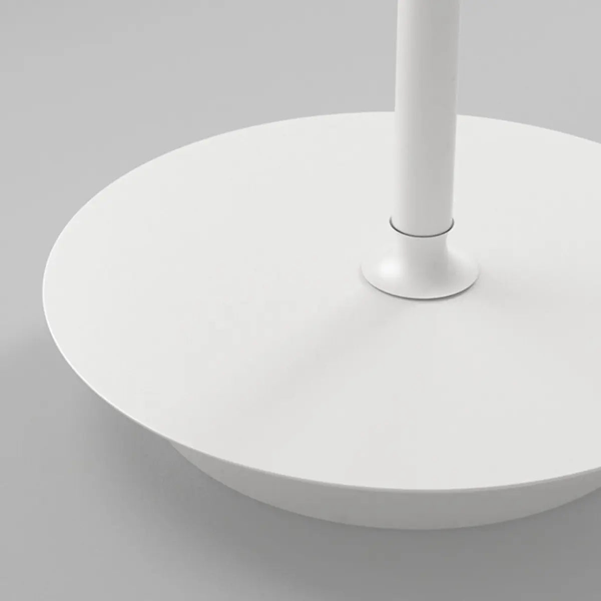 Remote Simple White Ring Pendant Fan with LED Light Image - 10
