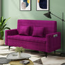 Removable Cotton Linen Tight Back Storage Loveseat Image - 13