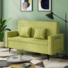 Removable Cotton Linen Tight Back Storage Loveseat Image - 6