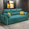 Removable Cushions Cotton Blend Flared Arm Sofa Bed Image - 13