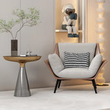 Removable Cushions Cotton Linen Cushion Back Arm Chair Image - 1