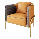Removable Cushions Scratch Resistant Leather Sofa Image - 16