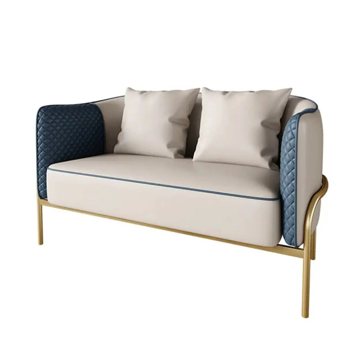 Removable Cushions Scratch Resistant Leather Sofa Image - 2