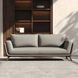 Removable Waterproof Leather Upholstered Back Sofa Image - 6