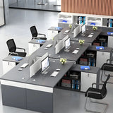 Reversible Mounting Computer Desk with Locking Storage Image - 10