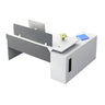 Reversible Mounting Computer Desk with Locking Storage Image - 12