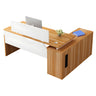 Reversible Mounting Computer Desk with Locking Storage Image - 14