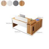 Reversible Mounting Computer Desk with Locking Storage #size