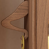 Robot Shape Wood Kids Nigtstand with Drawer and Cabinet Image - 8