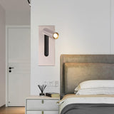 Rotatable Cylinder Bedside Reading Wall Light Sconce Image - 7