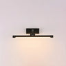 Rotating Black Cylinder Modern Metal LED Vanity Light Image - 3