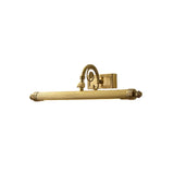 Rotating Vintage Gold Linear LED Metal Vanity Light Image - 5