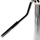 Round Adjustable Fabric Cotton Cushion Swivel Bar Stool Image - 14