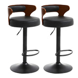 Round Adjustable Fabric Cotton Cushion Swivel Bar Stool Image - 41