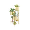 Round Metal Holder Indoor 6-Tier Pot Plant Stand Blue Image - 2