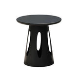 Round Top Aluminum Frame Outdoor Coffee Table Image - 2