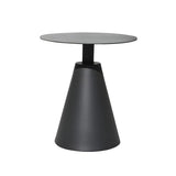 Round Top Aluminum Frame Outdoor Coffee Table Image - 5