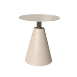 Round Top Aluminum Frame Outdoor Coffee Table Image - 6