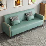 Royal Blue Water Resistant Tech Cloth Tight Back Sofa Image - 3