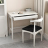 Rubberwood H-Shape Base Writing Desk with Drawers Image - 1