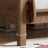 Rubberwood Space-Saving Bunk Bed with Mattress and Guardrail Image - 9
