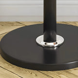 Rustic Black Hooks Metal Space-Saving Freestand Hall Tree Image - 14