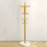 Rustic Black Hooks Metal Space-Saving Freestand Hall Tree Image - 25