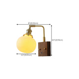 Rustic Clear Cylinder Shade Walnut Metal Wall Sconce Image - 39