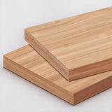Rustic Closed Oak Finish Wood Storage Cubes Bookcase Image - 10