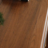 Rustic Entryway Auburn Elm Wood Standard Console Table Image - 8