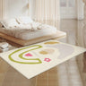 Scandi Abstract Rectangular Soft Wool Anti-Slip Area Rug Image - 2
