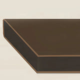 Scandinavian Beige Oval Stone Top Wood Pedestal Dining Table Image - 7