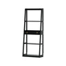 Scandinavian Corner Vertical Foldable Wood Ladder Bookshelf Image - 5