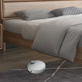 Scandinavian Headboard Wooden Storage Bed with Shelves Image - 6