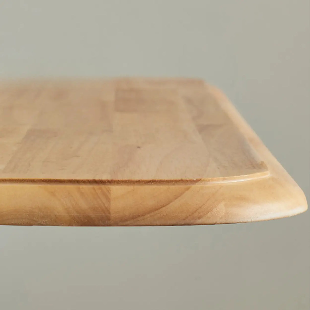 Scandinavian Natural Wood Rectangle Dining Table Extension Image - 7