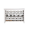 Scandinavian Open Wood Hallway Large Shoe Rack Storage Image - 11