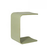 Green Scandinavian Rectangular Wood Multi-Use C Table Side Table Image - 12