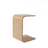 White Oak Scandinavian Rectangular Wood Multi-Use C Table Side Table Image - 3