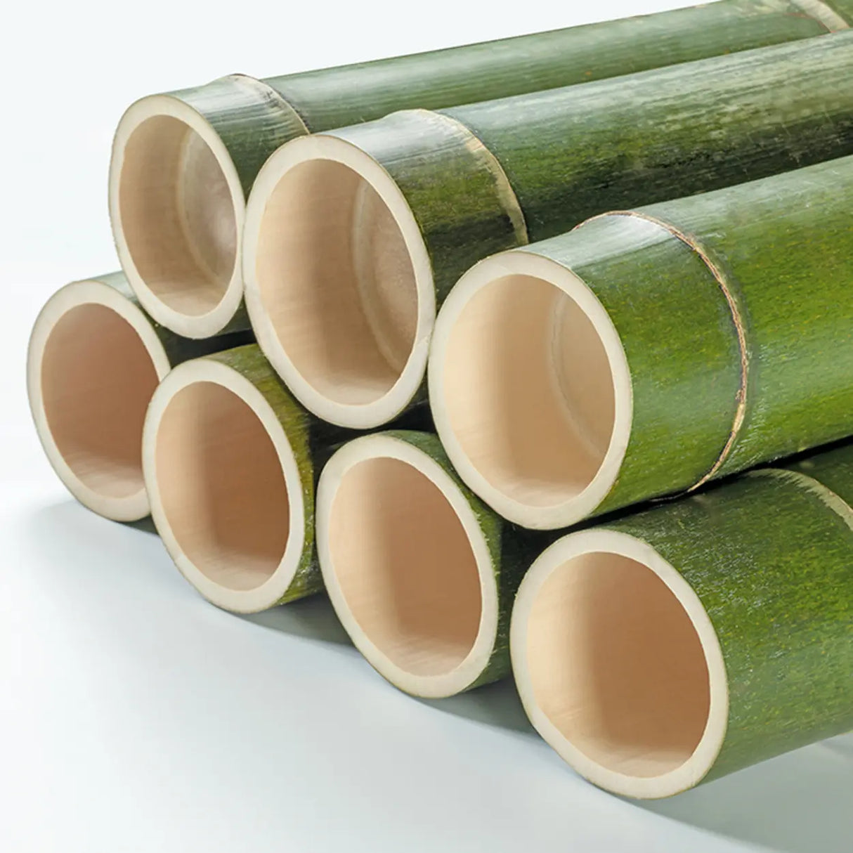Scandinavian Vertical Tall Bamboo Rotating Bookshelf Tower Image - 13