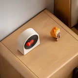 Scandinavian Wood Natural Small Drawer Kids Nightstand Image - 7