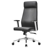 Scarlet Adjustable  Ergonomic Leather Swivel Office Chair Image - 2