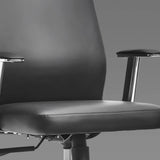 Scarlet Adjustable  Ergonomic Leather Swivel Office Chair Image - 9