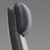 Scarlet Adjustable  Ergonomic Leather Swivel Office Chair Image - 11