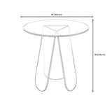 Scratch Resistant Acrylic Gloss Finish Coffee Table Image - 15