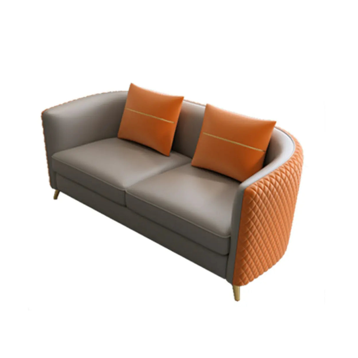 Scratch Resistant Faux Leather Upholstered Back Chair Image - 2