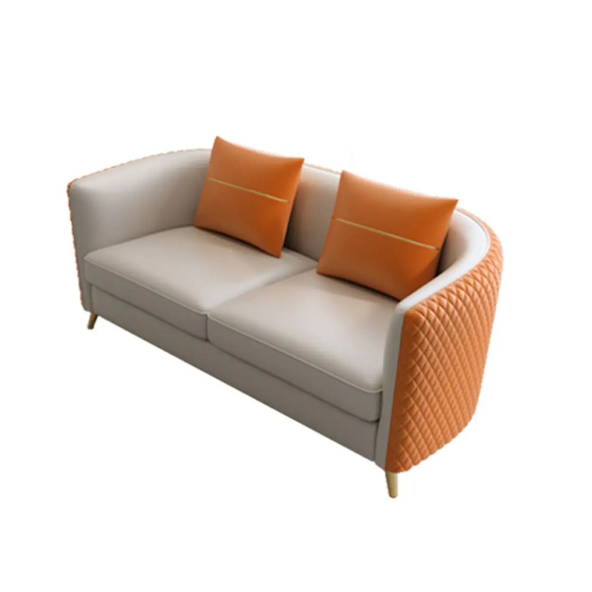 Scratch Resistant Faux Leather Upholstered Back Chair Image - 5