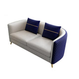 Scratch Resistant Faux Leather Upholstered Back Chair Image - 7