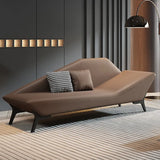 Scratch Resistant Leather Upholstered Left-Arm Chaise Image - 7